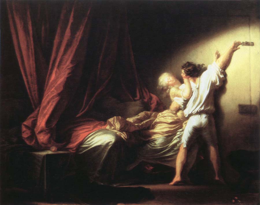 Jean-Honore Fragonard the bolt